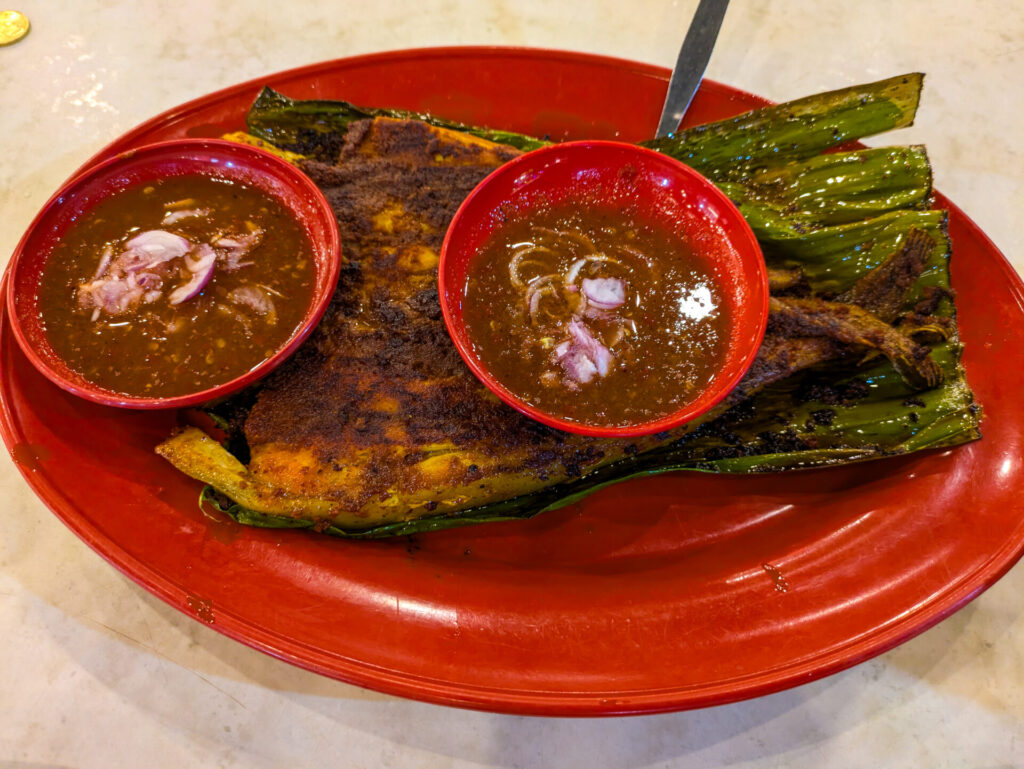 Grilled fish at Coco Island Street Food