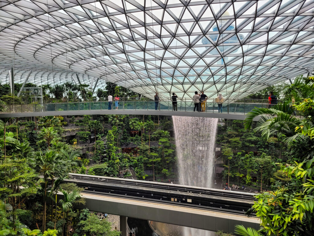 Canopy Bridge at Changi aiport