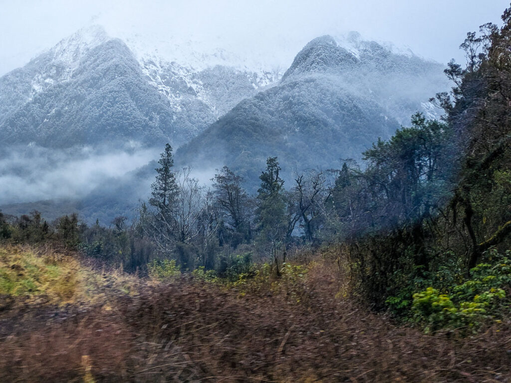 Views on the drive from Franz Josef to Wanaka